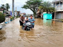 Sungai Batang Lubuh Meluap